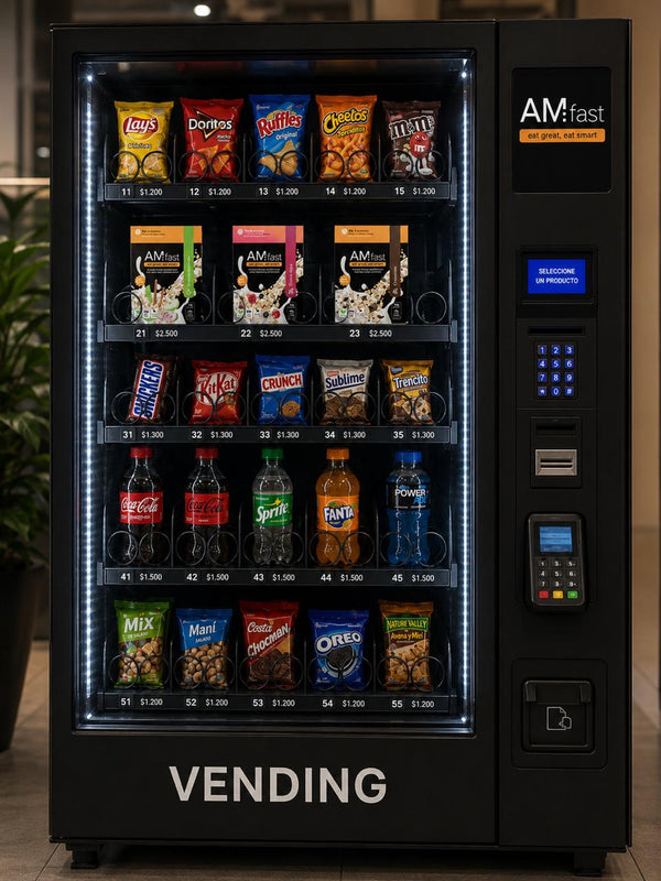 AM:fast en máquinas vending